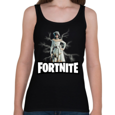 PRINTFASHION Fortnite The Widow - Női atléta - Fekete