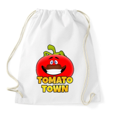 PRINTFASHION Fortnite - TOMATO TOWN - Sportzsák, Tornazsák - Fehér tornazsák