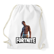 PRINTFASHION Fortnite- Travis Scott - Sportzsák, Tornazsák - Fehér tornazsák
