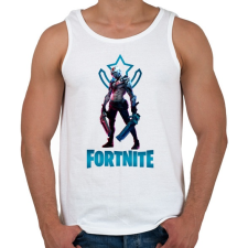 PRINTFASHION Fortnite: X-Lord - Férfi atléta - Fehér atléta, trikó