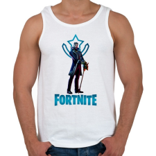 PRINTFASHION Fortnite: Y0ND3R - Férfi atléta - Fehér atléta, trikó