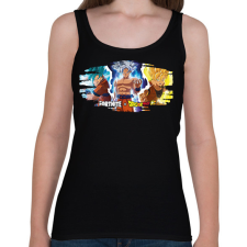 PRINTFASHION FortnitexDragonBall - Női atléta - Fekete női trikó