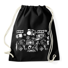 PRINTFASHION Fotós póló - Sportzsák, Tornazsák - Fekete tornazsák