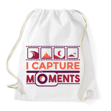 PRINTFASHION Fotós - Sportzsák, Tornazsák - Fehér tornazsák