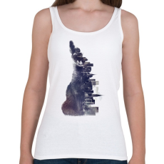 PRINTFASHION Fox from the city - Női atléta - Fehér