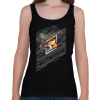 PRINTFASHION Fox Special - Női atléta - Fekete