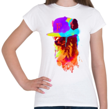 PRINTFASHION Foxeys favourite cap - Női póló - Fehér női póló