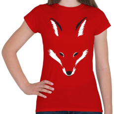 PRINTFASHION Foxy shape - Női póló - Piros