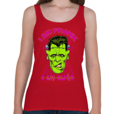 PRINTFASHION Frank - Női atléta - Cseresznyepiros női trikó