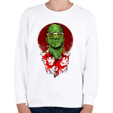 PRINTFASHION Frank nyaral - Gyerek pulóver - Fehér gyerek pulóver, kardigán