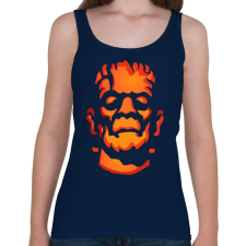 PRINTFASHION frankenstein - Női atléta - Sötétkék női trikó