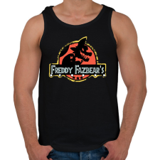 PRINTFASHION Freddy Fazbear's - Férfi atléta - Fekete atléta, trikó