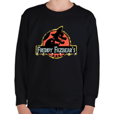PRINTFASHION Freddy Fazbear's - Gyerek pulóver - Fekete gyerek pulóver, kardigán