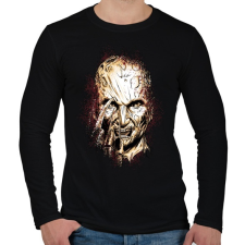 PRINTFASHION Freddy Krueger 3 - Férfi hosszú ujjú póló - Fekete férfi póló
