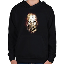 PRINTFASHION Freddy Krueger 3 - Gyerek kapucnis pulóver - Fekete gyerek pulóver, kardigán