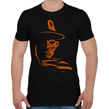 PRINTFASHION Freddy Krueger 4 - Férfi póló - Fekete férfi póló