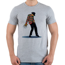 PRINTFASHION Freddy tánc - Férfi póló - Sport szürke férfi póló