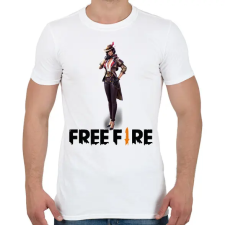 PRINTFASHION free fire clu - Férfi póló - Fehér férfi póló