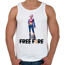 PRINTFASHION free fire iris - Férfi atléta - Fehér atléta, trikó