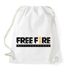 PRINTFASHION Free Fire - Sportzsák, Tornazsák - Fehér tornazsák