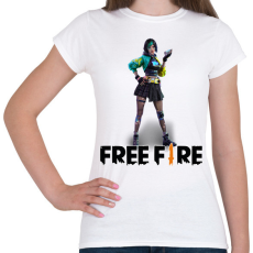 PRINTFASHION free fire steffie - Női póló - Fehér