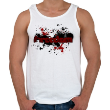 PRINTFASHION freedom - Férfi atléta - Fehér atléta, trikó