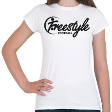 PRINTFASHION freestyle-football - Női póló - Fehér
