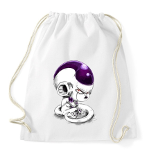 PRINTFASHION Freeza - Sportzsák, Tornazsák - Fehér tornazsák
