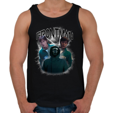 PRINTFASHION Frontman - Squid Game 2 - Férfi atléta - Fekete atléta, trikó