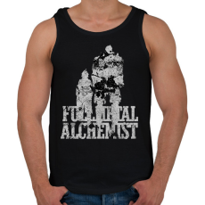 PRINTFASHION Fullmetal Alchemist - Férfi atléta - Fekete