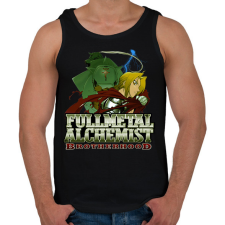 PRINTFASHION Fullmetal Alchemist - Férfi atléta - Fekete atléta, trikó