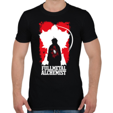 PRINTFASHION Fullmetal Alchemist - Férfi póló - Fekete férfi póló