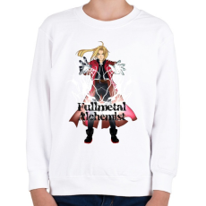 PRINTFASHION Fullmetal Alchemist - Gyerek pulóver - Fehér