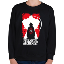 PRINTFASHION Fullmetal Alchemist - Gyerek pulóver - Fekete gyerek pulóver, kardigán