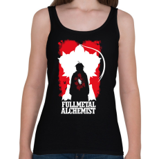 PRINTFASHION Fullmetal Alchemist - Női atléta - Fekete