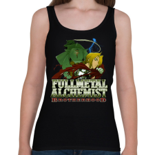 PRINTFASHION Fullmetal Alchemist - Női atléta - Fekete női trikó