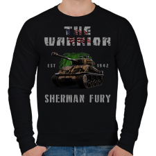 PRINTFASHION FURY - Férfi pulóver - Fekete férfi pulóver, kardigán