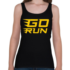 PRINTFASHION Fuss - Női atléta - Fekete női trikó