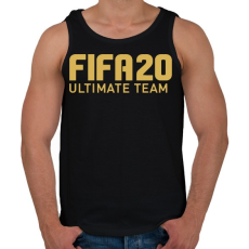 PRINTFASHION FUT 20 - Férfi atléta - Fekete