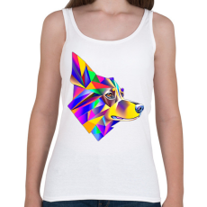 PRINTFASHION FuturPup 2.0 - Női atléta - Fehér