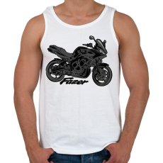 PRINTFASHION fz6 - Férfi atléta - Fehér