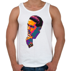 PRINTFASHION G-eazy - Férfi atléta - Fehér
