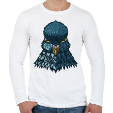 PRINTFASHION Galamb - Férfi hosszú ujjú póló - Fehér