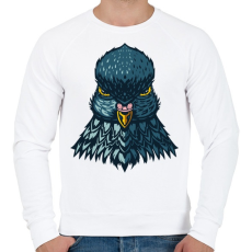 PRINTFASHION Galamb - Férfi pulóver - Fehér