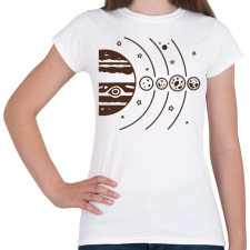 PRINTFASHION Galileo Galilei - Női póló - Fehér női póló