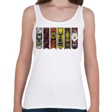 PRINTFASHION Game of Thrones Season - Női atléta - Fehér női trikó