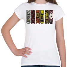 PRINTFASHION Game of Thrones Season - Női póló - Fehér női póló