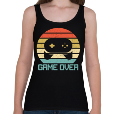 PRINTFASHION Game Over - Női atléta - Fekete
