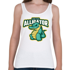 PRINTFASHION Game The Alligator - Női atléta - Fehér