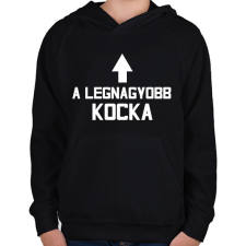 PRINTFASHION Gamer - Gyerek kapucnis pulóver - Fekete gyerek pulóver, kardigán